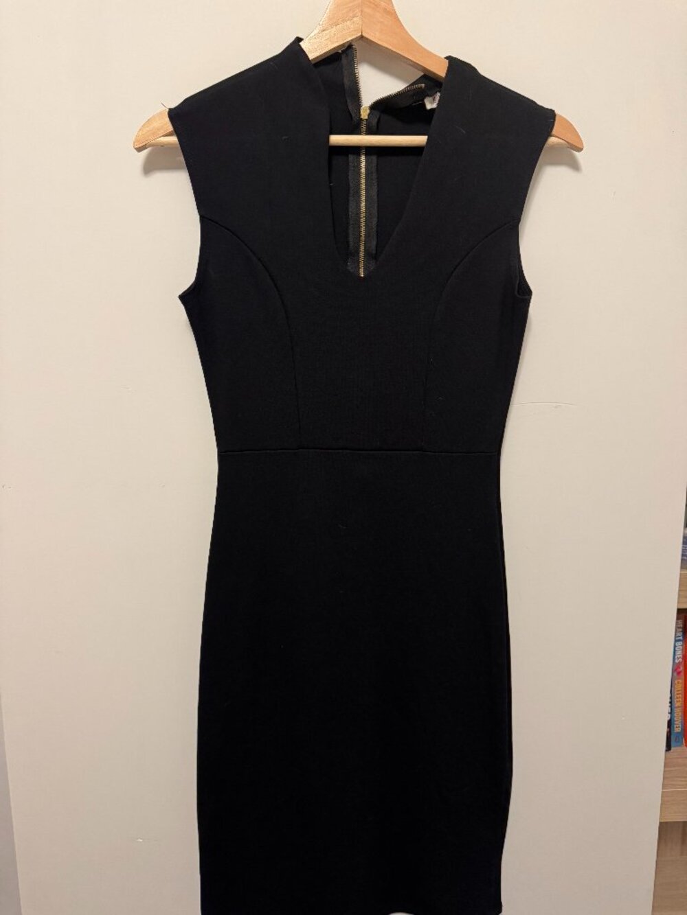 Black Contour Evening Dress | Size Small